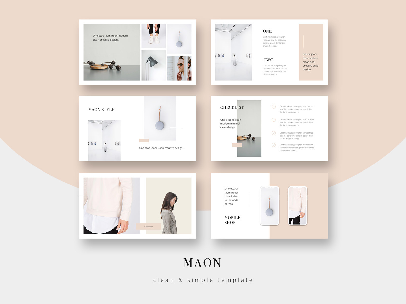 Maon - Template Presentation by Pixasquare on Dribbble