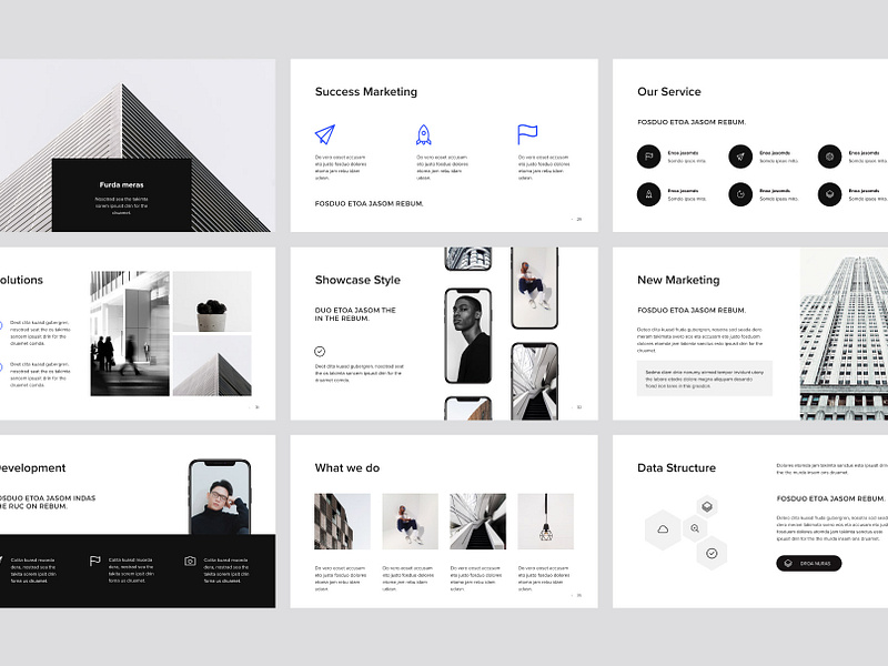 MURO - Minimal Style Template by Pixasquare on Dribbble