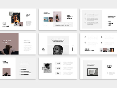 BOSH - Minimal & Styled Template Layout by Pixasquare on Dribbble