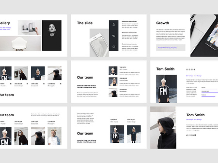 VIGO - Template Layout by Pixasquare on Dribbble