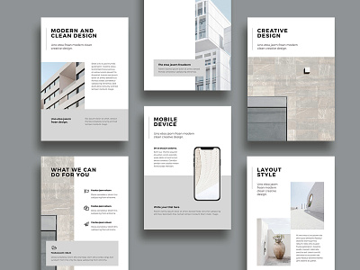 NORS Vertical Template a4 branding brochure design inspiration keynote label magazine minimal modern pitch portfolio powerpoint presentation slides template ui ui ux us letter vertical