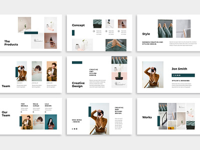 NOYA - Stylish Template by Pixasquare on Dribbble