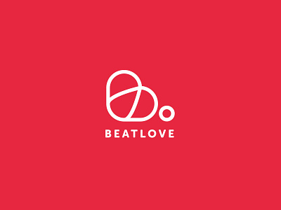 Beat Love Logo Design app b letter branding clean concept design heart icon inspiration letter logo logotype love mark minimal modern simple ui ux vector