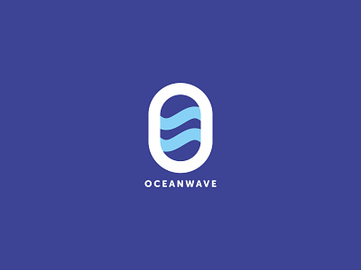Ocean Wave Logo app brand branding design icon inspiration letter logo mark minimal o o letter ocean sport surfing travel ui vector water waves
