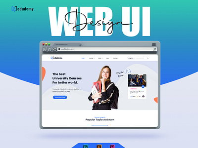 Web UX research and UI design