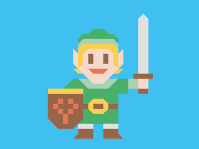 The Lengend of Zelda | Fanart 1/3 link nintendo pixels zelda