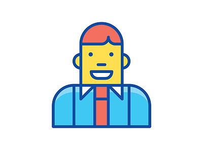 Customer app character customer illustration