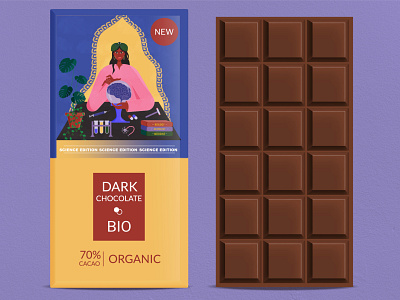STEM girl chocolate product design