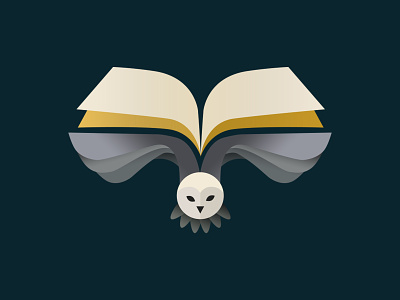 Owl brand identity branding illustration logo