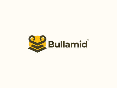 Bull Pyramid Logo design