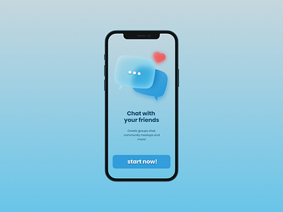 Chat App UI design