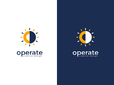 operate creative design logo design