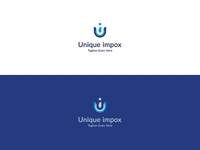 UI Letter Mark Logo | Unique Impox Logo design