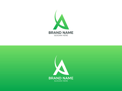 A Letter Monogram Logo Design.