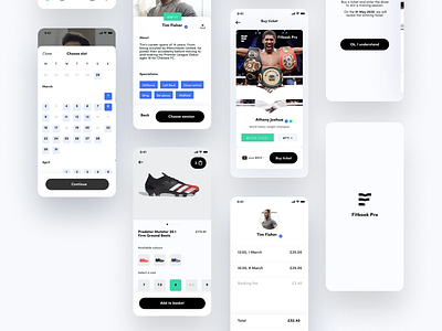 Sports Coach Booking UI