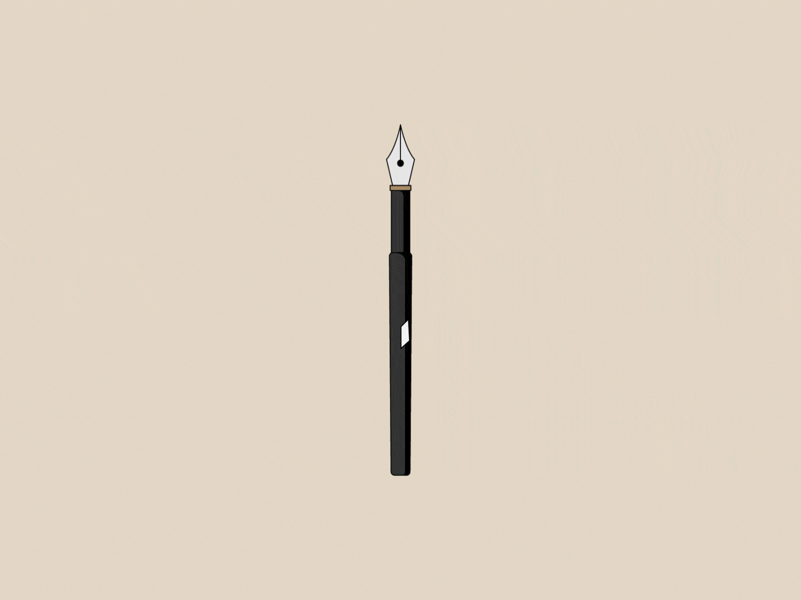 A pen is mightier than a sword. Or is it??? animation design graphic design illustration motion graphics vector