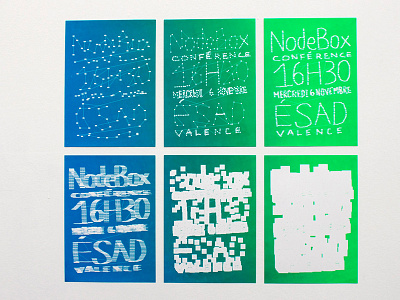 Node box Posters boxes code coding connections data poster programming python type typography visualisation