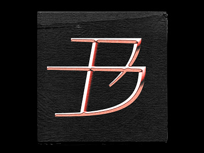 beenthru custom type 3d branding chrome custom design font icon illustration logo poster print sharp type typography vector