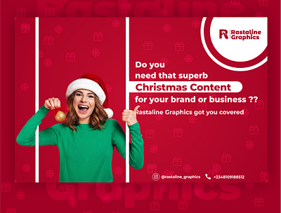 Christmas Brand Concept brand design christ christmas december graphic design social media