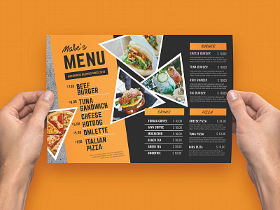 Restaurant Menu Design food flyer design food menu design menu design menu design template restaurant menu design