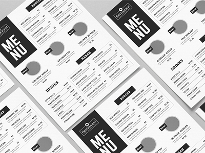 Restaurant Menu Design food flyer design food menu design menu design menu design template restaurant menu design