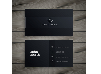 Business card graphic design