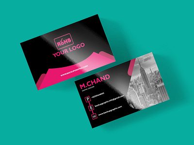 RoSH Business Card Design PSD Free Download