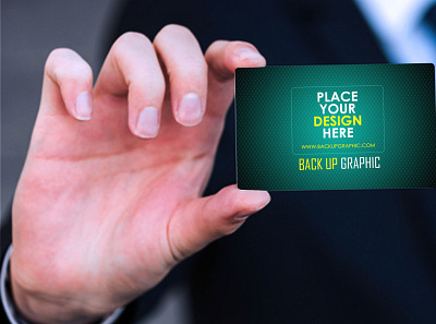 Hand Holding Business Card Mockup Free Download back backup backupgraphic branding businesscard businesscarddesign businesscards chand graphic up