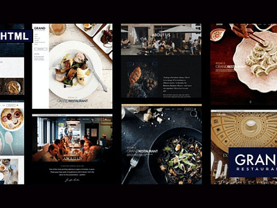 Grand Restaurant HTML Template Free Download