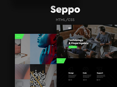 Seppo - Corporate One Page HTML Template Free Download