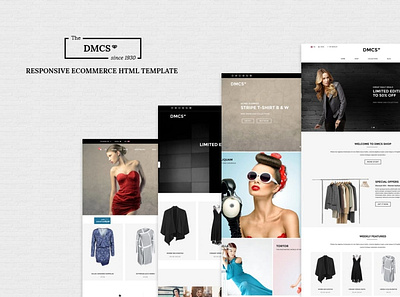 The DMCS - Ecommerce HTML Responsive Template USA Free Download backupgraphic chand