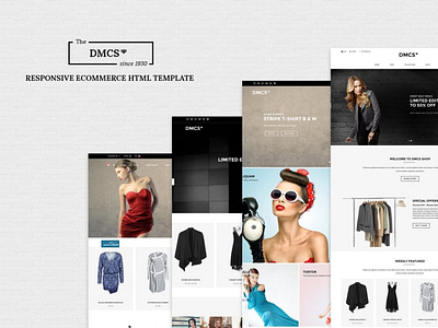 The DMCS - Ecommerce HTML Responsive Template USA Free Download