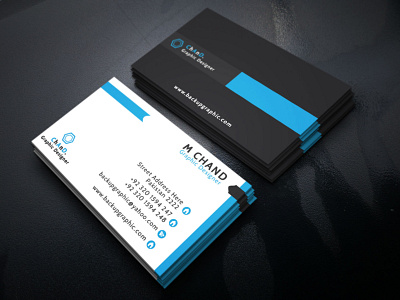 Business Card Design Template back backup backupgraphic branding businesscard businesscarddesign chand design freebusinesscard