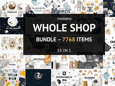 Whole shop BUNDLE – 7768 kids items