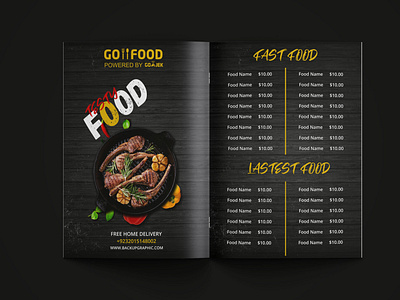 Restaurants Brochures Design Free Download