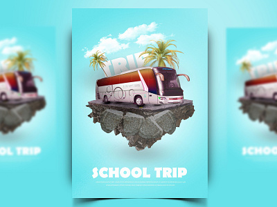 School Trip Party Plyer Design Free Download