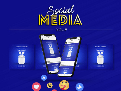 Instagram Earphone Post Design back backup backupgraphic branding chand design illustration instagram instagram post instagram posts instagram stories instagram template instagramlogo logo template template design templatecolle templates templatetrip ui