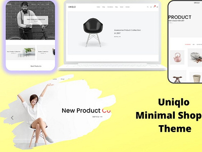 Minimal Shopify Theme - Uniqlo