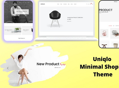 Minimal Shopify Theme - Uniqlo backupgraphic chand clothes cookery digital electronics fashion flowers furniture interior minimal shopify theme psdtemplate responsive shopify template shopify theme shopping technology templatepsd webpsd webpsdtemplate