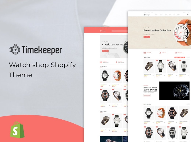 Watch shopify online store