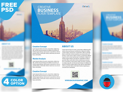 Creative Business Flyer PSD Template a4 agency builder bundle business clean coaching company concept consulting corporate creative design digital downloadpsd freepsd freepsddownload psd psddownload psdfree