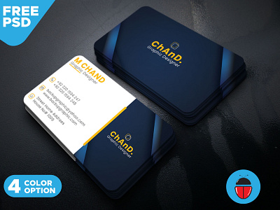 Modern Concept Business Card Template PSD bakupgraphic business bussiness card chand company contact corporate design graphic identity modern name office professional psd stationery template templatepsd webpsdstore