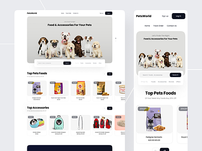 Ecommerce Pet Store Website
