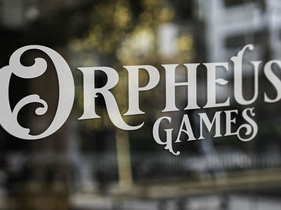 orpheus branding cardgames design games illustration logo merchandise packaging