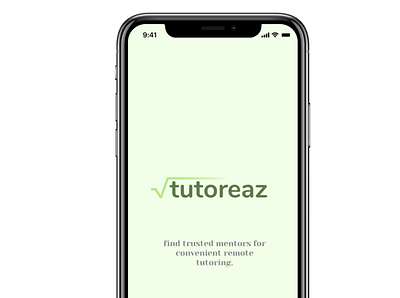 Tutoreaz: Mobile App Design app branding design ui ux