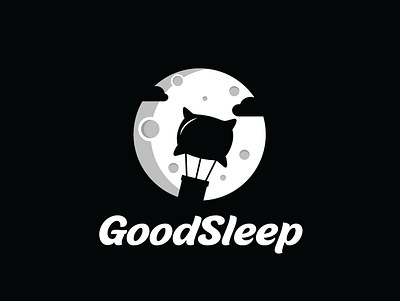 goodsleep art branding creative creativity design designlogo designlove designs graphic design icon ideas illustration illustrator logo logos moon pillow sleep space vector