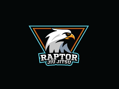 eagle raptor jiu jitsu art arts branding design eagle graphic design gym icon illustration jiujetsu logo vector