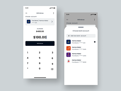 Swiftmonie design fintech product design ui ux