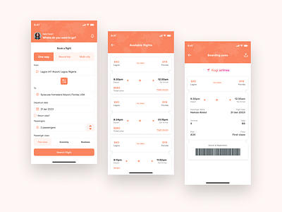 Boarding pass boardingpass design ui ux