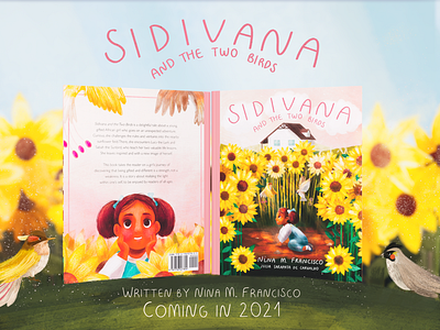 "Sidivana And The Two Birds" Mockup